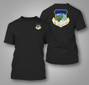 U.S. Air Force 102nd Intelligence Wing USAF Black T-Shirt