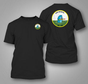 U.S. Navy USS Bonita SS-165 Submarine Black T-Shirt U.S. Navy USS Bonita SS-165 Submarine Black T-Shirt