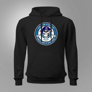 Us Air Force Security Police Black Hoodie Us Air Force Security Police Black Hoodie