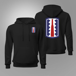197th Infantry Brigade U.S. Army Infantry Black Hoodie 197th Infantry Brigade U.S. Army Infantry Black Hoodie