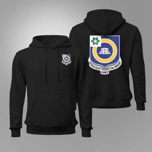 US Army 41st Infantry Regiment Black Hoodie US Army 41st Infantry Regiment Black Hoodie