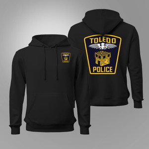 Toledo Police Department Black Hoodie Toledo Police Department Black Hoodie