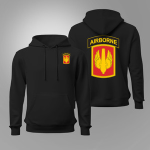 U.S. Army 18th Field Artillery Brigade Black Hoodie U.S. Army 18th Field Artillery Brigade Black Hoodie