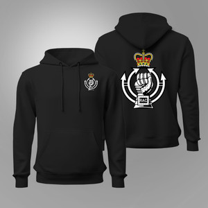 British Army Royal Armoured Corps (RAC) Black Hoodie British Army Royal Armoured Corps (RAC) Black Hoodie