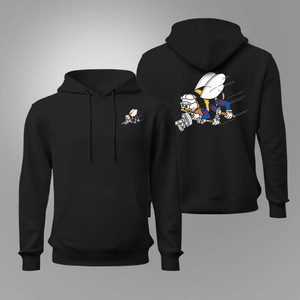 US Navy SEABEES Naval Construction Force (NCF) Black Hoodie US Navy SEABEES Naval Construction Force (NCF) Black Hoodie