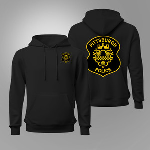Pittsburgh Police Department Logo Black Hoodie Pittsburgh Police Department Logo Black Hoodie