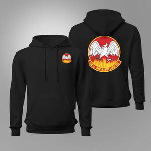 U.S. Air Force (USAF) 64th Air Refueling Squadron Black Hoodie U.S. Air Force (USAF) 64th Air Refueling Squadron Black Hoodie