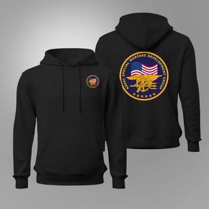 U.S. Navy SEAL Team 6 Naval Special Warfare Command (NSWC) Black Hoodie U.S. Navy SEAL Team 6 Naval Special Warfare Command (NSWC) Black Hoodie