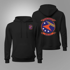 U.S. Navy Strike Fighter Squadron 81 (VFA-81) Black Hoodie U.S. Navy Strike Fighter Squadron 81 (VFA-81) Black Hoodie
