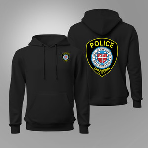 Oklahoma City Police Department Black Hoodie