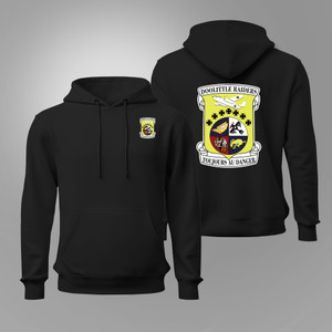 Doolittle Raiders WW2 Tokyo Air Raid Black Hoodie Doolittle Raiders WW2 Tokyo Air Raid Black Hoodie