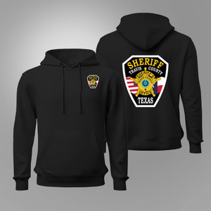 Travis County Sheriff's Office Black Hoodie Travis County Sheriff's Office Black Hoodie