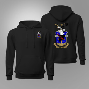 Naval Test Pilot School (USNTPS) U.S. Navy Black Hoodie Naval Test Pilot School (USNTPS) U.S. Navy Black Hoodie