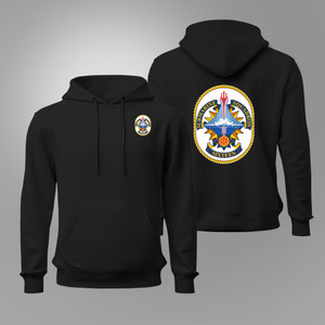 Submarine Squadron 16 (SUBRON 16) U.S. Navy USN Submariner Black Hoodie Submarine Squadron 16 (SUBRON 16) U.S. Navy USN Submariner Black Hoodie
