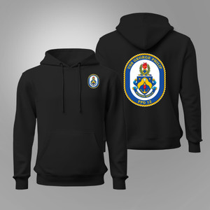 USS George Philip FFG-12 Naval Frigate Black Hoodie USS George Philip FFG-12 Naval Frigate Black Hoodie
