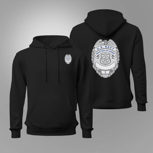 US Navy Master at Arms Rating Badge Black Hoodie US Navy Master at Arms Rating Badge Black Hoodie