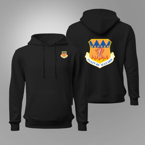 317th Airlift Group USAF Black Hoodie 317th Airlift Group USAF Black Hoodie
