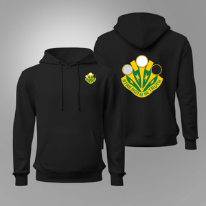 US Army 16th Psychological Operations Battalion (16th POB) Black Hoodie US Army 16th Psychological Operations Battalion (16th POB) Black Hoodie