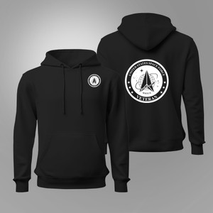 United States Space Force Veteran Black Hoodie United States Space Force Veteran Black Hoodie