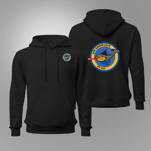 U.S. Navy USS Amberjack SS-522 Submarine Black Hoodie U.S. Navy USS Amberjack SS-522 Submarine Black Hoodie