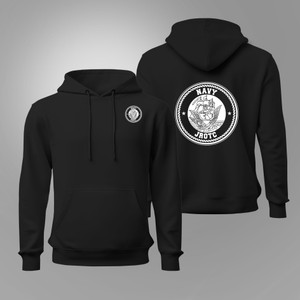 U.S. Navy JROTC NJROTC Navy Naval Education Go Navy Reserve Officers Training Corps Black Hoodie U.S. Navy JROTC NJROTC Navy Naval Education Go Navy Reserve Officers Training Corps Black Hoodie
