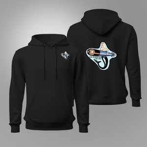 U.S. Navy USS Queenfish SS-393 Submarine Black Hoodie U.S. Navy USS Queenfish SS-393 Submarine Black Hoodie