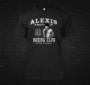 Alexis Arguello Boxing Latin Puerto Rico Boxers Black T-Shirt Alexis Arguello Boxing Latin Puerto Rico Boxers Black T-Shirt