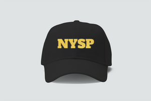 NYPD Text Gold Embordery Black Hat Cap NYPD Text Gold Embordery Black Hat Cap