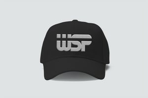 WSP White Logo Washington State Patrol embroidery Black Hat WSP White Logo Washington State Patrol embroidery Black Hat