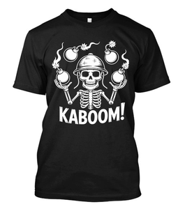 Kaboom! EOD Bomb Squad Skeleton Black t-Shirt Kaboom! EOD Bomb Squad Skeleton Black t-Shirt