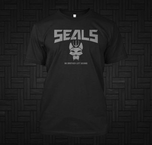 U.S. Navy Seals Bravo Team DEVGRU Special Forces Elite Soldiers Black T-Shirt