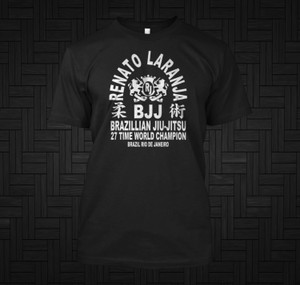 Renato Laranja Brazillian Jiu Jiitsu BJJ Black T-Shirt Renato Laranja Brazillian Jiu Jiitsu BJJ Black T-Shirt