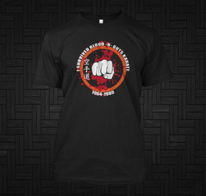 Blood and Guts Karate Black T-Shirt Blood and Guts Karate Black T-Shirt