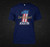 Evel Knievel Stars Navy T-Shirt