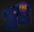 Toronto Canada Firefighter Fire Department Rescue Rare Firearm Logo Navy T-Shirt