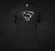 Superman Blur Shield Logo Smallville Clark Kent Man of Steel Kryptonian Black T-shirt