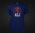 The Greatest  Muhammad Ali Inspired Navy T-Shirt