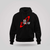 Distressed Red Dwarf Logo Black Hoodie Distressed Red Dwarf Logo Black Hoodie