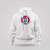 EDINBURGH University united kingdom britain collage Berkeley White Hoodie