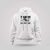 Tiger II Heavy Tank Panzer White Hoodie