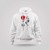 Shotokan Karate Spirit White Hoodie