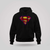 New Shield Superman Logo Krypton Smallville Clark Kent Black Hoodie