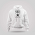 Chute Boxe Combat Club White Hoodie Chute Boxe Combat Club White Hoodie