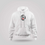French Commando School 4 White Hoodie French Commando School 4 White Hoodie