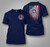 firefighter Flag fire department Navy T-shirt firefighter Flag fire department Navy T-shirt