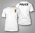 Switzerland Swiss Bern Police Polizei White T-shirt Switzerland Swiss Bern Police Polizei White T-shirt