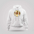 Taekwondo circle White Hoodie Taekwondo circle White Hoodie