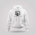 DB FIREARMS White Hoodie DB FIREARMS White Hoodie