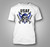US Air Force Security Forces Military Dark White T-Shirt US Air Force Security Forces Military Dark White T-Shirt