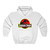 Jurassic Park Old Logo White Hoodie
